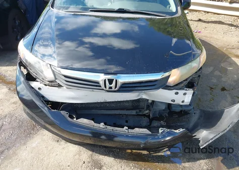 2012 Honda Civic Ex z USA, uszkodzony, nr VIN 19XFB2F8XCE341947